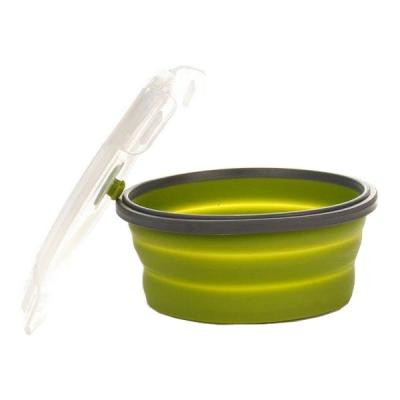 Харчовий контейнер Tramp складной с крышкой-защелкой 550ml (UTRC-088-olive)