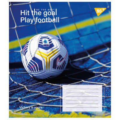 Зошит Yes Hit the goal 24 аркушів клітинка (767290)