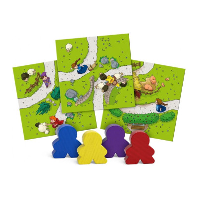 Настільна гра Feelindigo Каркассон для дітей (Carcassonne Junior) українська (FI22046)