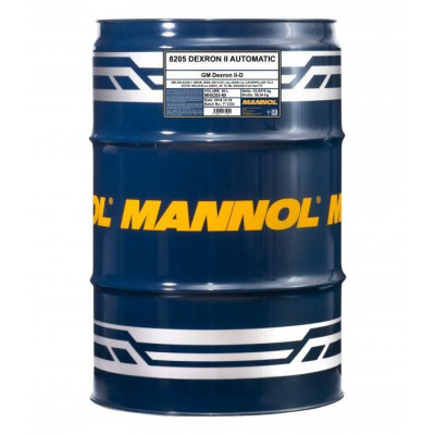 Трансмісійна олива Mannol DEXRON II AUTOMATIC 60л Metal (MN8205-60)