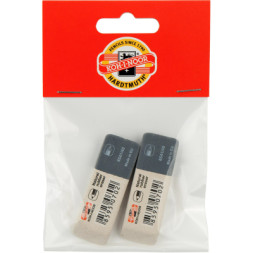 Гумка Koh-i-Noor комбінована SunPearl (полібег 2 шт) (6541/40/2/P)