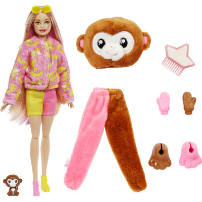 Лялька Barbie Cutie Reveal Друзі з джунглів Мавпеня (HKR01)