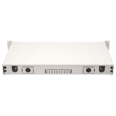 Патч-панель 1U 19&quot;, 12xLC duplex, incl, Splice Cass, OS2 Color Pigtails, Adapter Digitus (DN-96331/9)