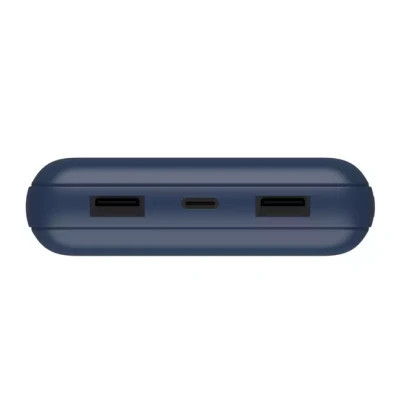 Батарея універсальна Belkin 20000mAh, USB-C, USB-C, 2*USB-A, 3A, Blue (BPB012BTBL)