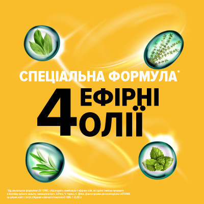 Ополіскувач для порожнини рота Listerine Свіжість імбиру та лайму 500 мл (3574661562056)