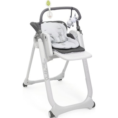 Стілець для годування Chicco Polly Magic Relax темно-сірий (79502.69)