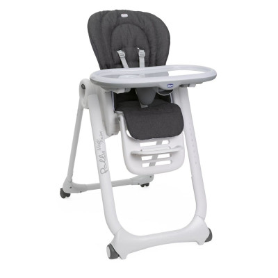 Стілець для годування Chicco Polly Magic Relax темно-сірий (79502.69)