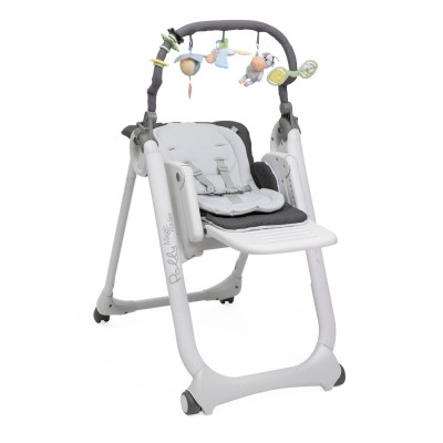 Стілець для годування Chicco Polly Magic Relax темно-сірий (79502.69)