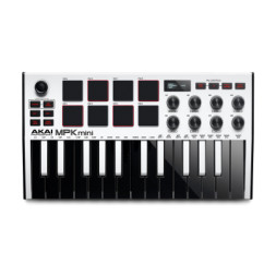MIDI-клавіатура Akai MPK MINI MK3 White (230878)