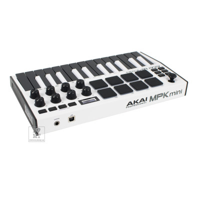 MIDI-клавіатура Akai MPK MINI MK3 White (230878)