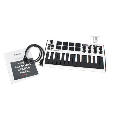 MIDI-клавіатура Akai MPK MINI MK3 White (230878)
