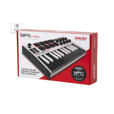 MIDI-клавіатура Akai MPK MINI MK3 White (230878)