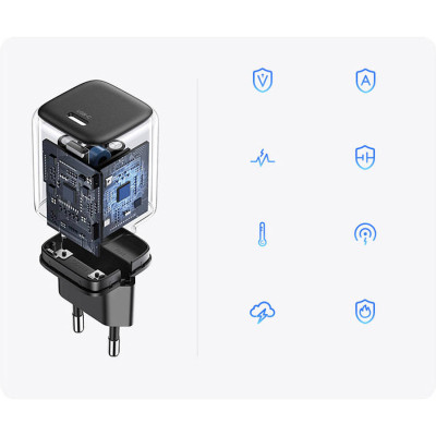 Зарядний пристрій Ugreen 20W USB C PD Nexode mini Charger CD318 (90664)