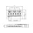 Бридж для гітари Paxphil BN015 Chrome (BN015 CR)