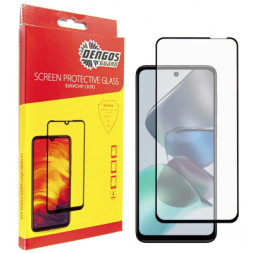 Скло захисне Dengos Full Glue Motorola G13/G23/G53 (black) (TGFG-287)