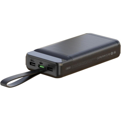 Батарея універсальна XO 50000mAh, PD/18W, QC3.0/22.5W, flashlight, Input(Micro,Type-C,Lightning), Output(3*USB,Type-C) (XO-PR158 / 29211)