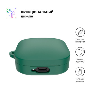 Чохол для навушників Armorstandart Hang Case для Xiaomi Redmi Buds 6 Active Green (ARM81093)