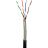 Кабель мережевий GEAR UTP 305м, cat.6, CCA, 4*2*0,51, PVC+PE, outdoor (GEC-UTPC6CCAOUT051305)
