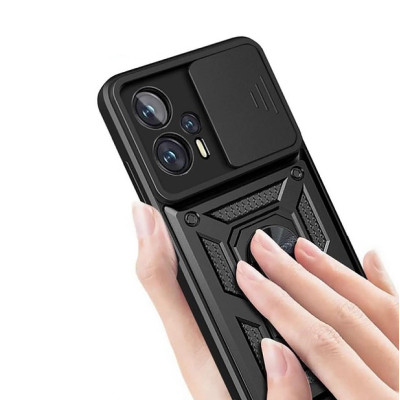 Чохол до мобільного телефона BeCover Military Poco F5 Black (709996)