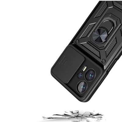 Чохол до мобільного телефона BeCover Military Poco F5 Black (709996)