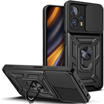 Чохол до мобільного телефона BeCover Military Poco F5 Black (709996)