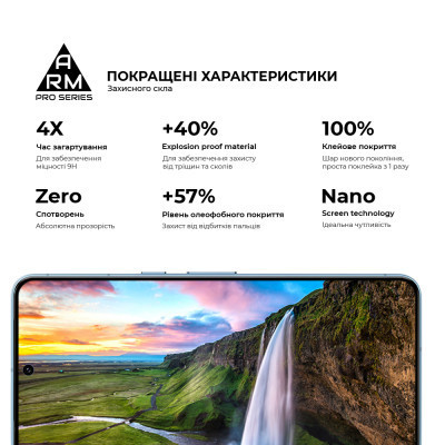 Скло захисне Armorstandart Pro Google Pixel 8 Pro Black (ARM72908)