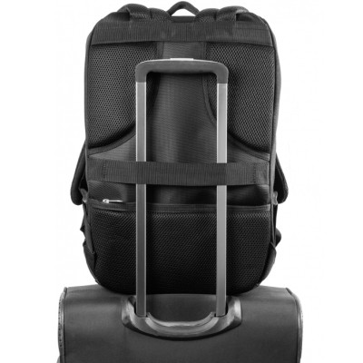 Рюкзак шкільний Optima 18.5&quot; USB Anti-Theft унісекс 0.7 кг 16-25 л Сірий (O96917-03)