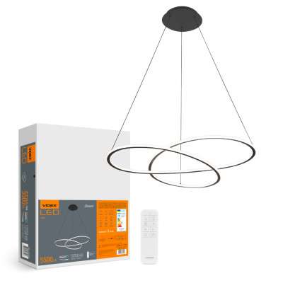 Світильник Videx DECORA 110W (VL-CLD-989-BK)