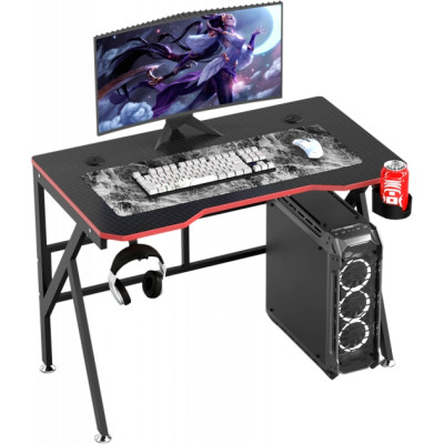 Комп&#039;ютерний стіл GT Racer T-1218 Black (T-1218 (120x60x73) Black)