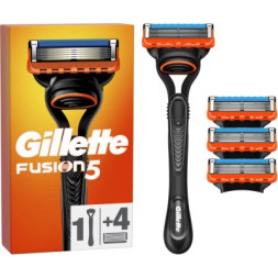 Бритва Gillette Fusion5 з 4 змінними картриджами (7702018556274/7702018610266)