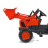 Веломобіль Falk 2060 AM KUBOTA трактор з причепом та ковшем, червоний (2060AM)