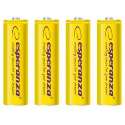 Акумулятор Esperanza AA 2000mAh Ni-MH * 4 yellow (EZA104Y)