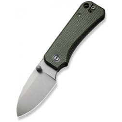 Ніж Civivi Baby Banter Stonewash Green Micarta (C19068SB-1)