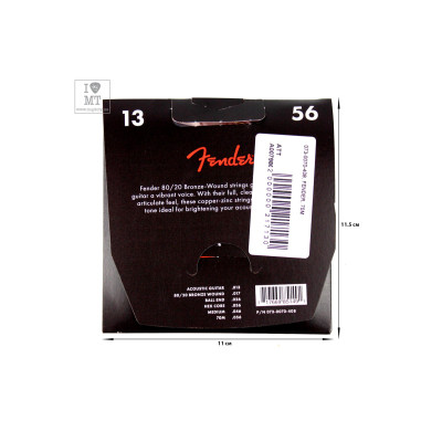 Струни для гітари Fender 70M (13-56) (A007986)