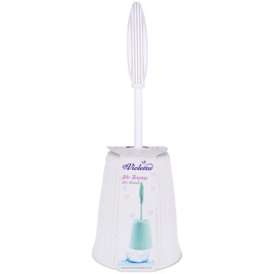 Йоржик для унітазу Violet House Віолетта White (2066629680014)