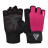 Рукавички для фітнесу RDX W1 Half Pink Plus M (WGA-W1HP-M+)