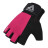 Рукавички для фітнесу RDX W1 Half Pink Plus M (WGA-W1HP-M+)