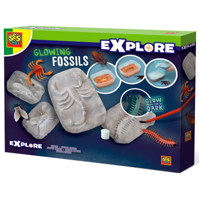 Набір для експериментів Ses Creative Дослідник Світні скам&#039;янілості комах (25073S)