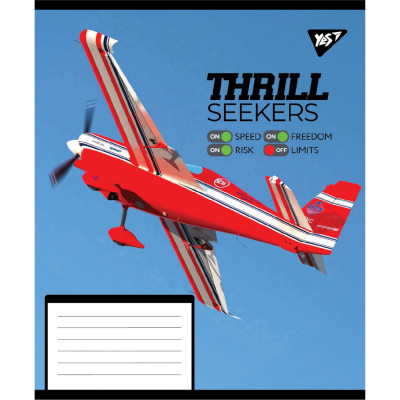 Зошит Yes Thrill Seekers А5 48 аркушів клітинка (767788)