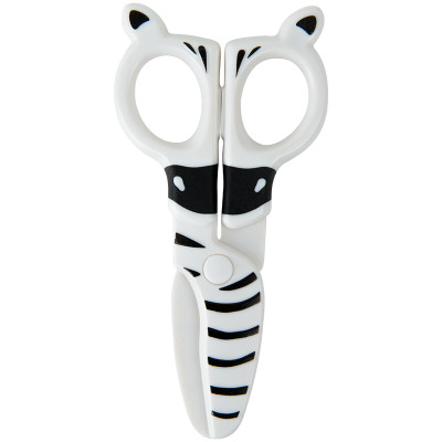 Ножиці Kite дитячі безпечні Zebra, 12 см (K22-008-02)