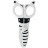 Ножиці Kite дитячі безпечні Zebra, 12 см (K22-008-02)