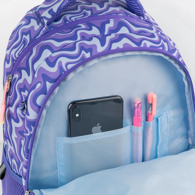 Рюкзак шкільний GoPack Education 175M-4 Shiny Heart (GO24-175M-4)