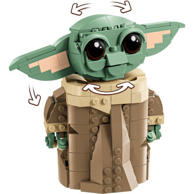 Конструктор LEGO Star Wars Ґроґу в повітряній колисці (75403)