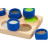 Розвиваюча іграшка Viga Toys Тактильний сортер Фактури (58483)