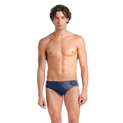 Плавки Arena Foggy Dots Swim Briefs 008482-701 темно-синій 80 (3468337531029)