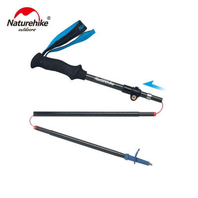 Трекінгові палиці Naturehike ST07 NH18D010-Z 115-135 см блакитна 1 шт (6927595748510)