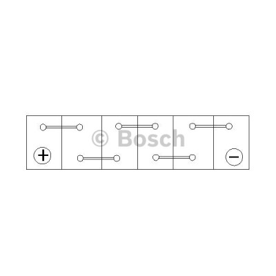 Акумулятор автомобільний Bosch 60А (0 092 S40 060)