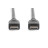 Кабель мультимедійний HDMI to HDMI 1.0m 8K Digitus (AK-330124-010-S)
