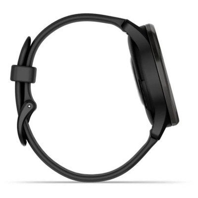 Смарт-годинник Garmin vivomove Trend, Black, Silicone, GPS (010-02665-00)