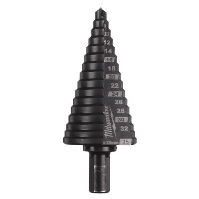 Свердло Milwaukee COBALT ALCRN 6-35 мм, ступінчасте (48899395)